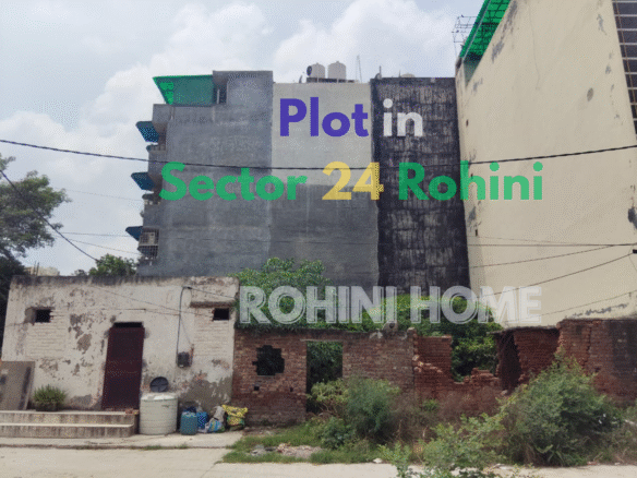 Plot for sale in Sector 24 Rohini